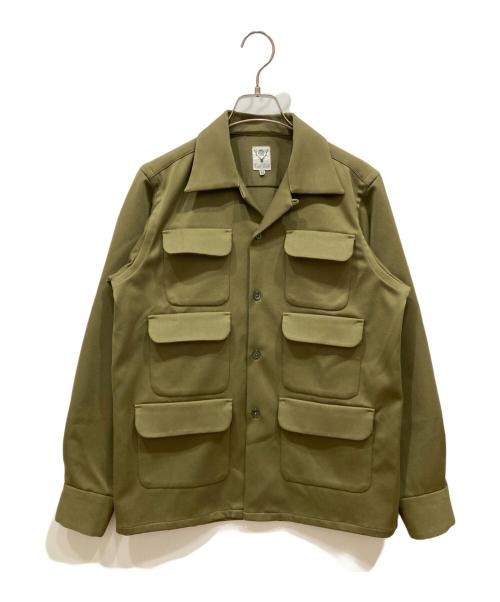 South2 West8（サウスツー ウエストエイト）south2 west8 (サウスツー ウエストエイト) 6POCKET CLASSIC SHIRT カーキ サイズ:XSの古着・服飾アイテム
