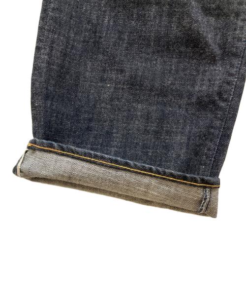 YAMANE（ヤマネ）YAMANE (ヤマネ) ペイントデニムパンツ インディゴ サイズ:SIZE 36×34の古着・服飾アイテム