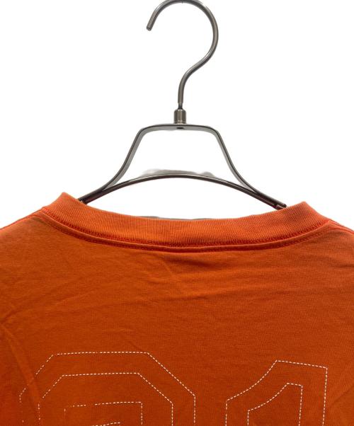 stussy（ステューシー）stussy (ステューシー) プリントTシャツ オレンジ サイズ:Ⅼの古着・服飾アイテム