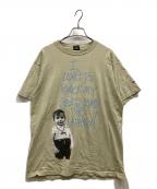 stussyステューシー）の古着「オールドプリントTシャツ」｜グリーン