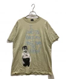 stussy（ステューシー）の古着「オールドプリントTシャツ」｜グリーン