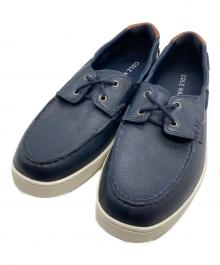 COLE HAAN（コールハーン）の古着「ナンタケット ボートシューズ」｜ネイビー