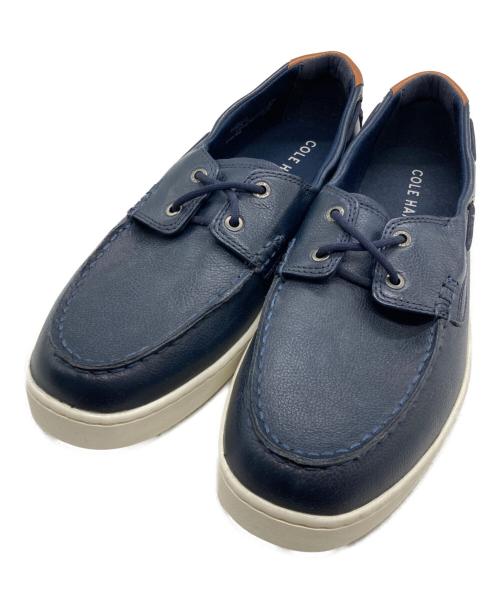 COLE HAAN（コールハーン）COLE HAAN (コールハーン) ナンタケット ボートシューズ ネイビー サイズ:SIZE9の古着・服飾アイテム