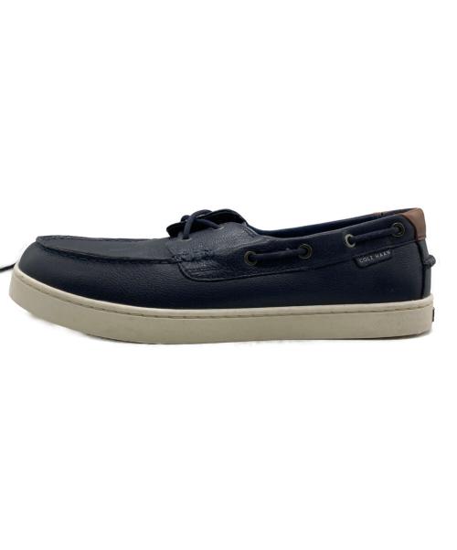 COLE HAAN（コールハーン）COLE HAAN (コールハーン) ナンタケット ボートシューズ ネイビー サイズ:SIZE9の古着・服飾アイテム