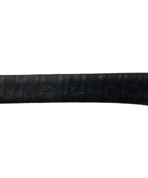 Hysteric Glamour（ヒステリックグラマー）Hysteric Glamour (ヒステリックグラマー) スタッズ レザー バングル ブラックの古着・服飾アイテム