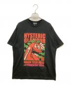Hysteric Glamourヒステリックグラマー）の古着「SMASH YOUR HEAD SBM Tシャツ」｜ブラック