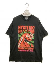 Hysteric Glamour（ヒステリックグラマー）の古着「SMASH YOUR HEAD SBM Tシャツ」｜ブラック