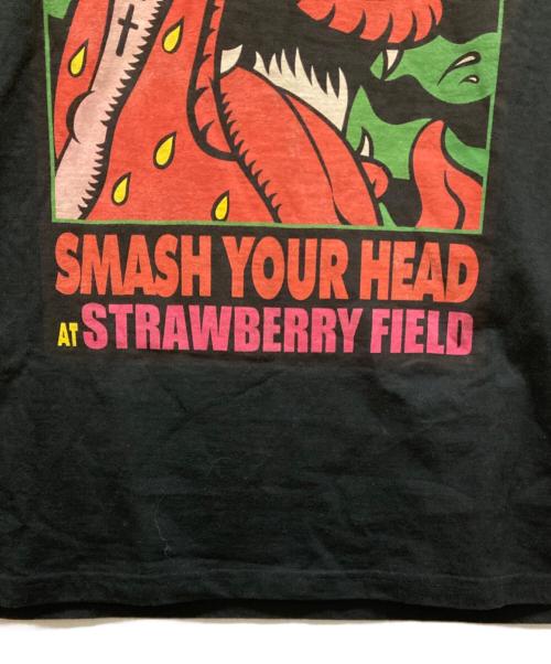 Hysteric Glamour（ヒステリックグラマー）Hysteric Glamour (ヒステリックグラマー) SMASH YOUR HEAD SBM Tシャツ ブラック サイズ:SIZE XL 未使用品の古着・服飾アイテム