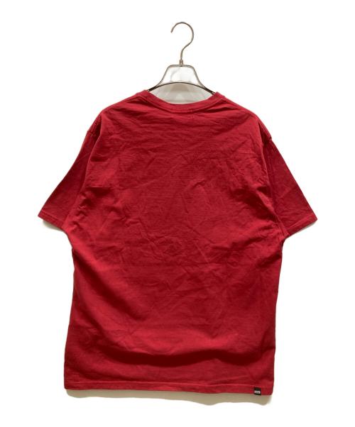 Hysteric Glamour（ヒステリックグラマー）Hysteric Glamour (ヒステリックグラマー) SMASH YOUR HEAD SBM Tシャツ レッド サイズ:SIZE XL 未使用品の古着・服飾アイテム