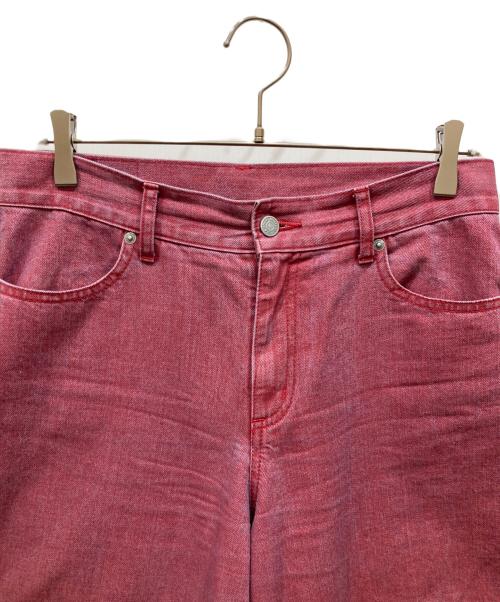 Hysteric Glamour（ヒステリックグラマー）Hysteric Glamour (ヒステリックグラマー) デニムパンツ レッド サイズ:SIZE Mの古着・服飾アイテム