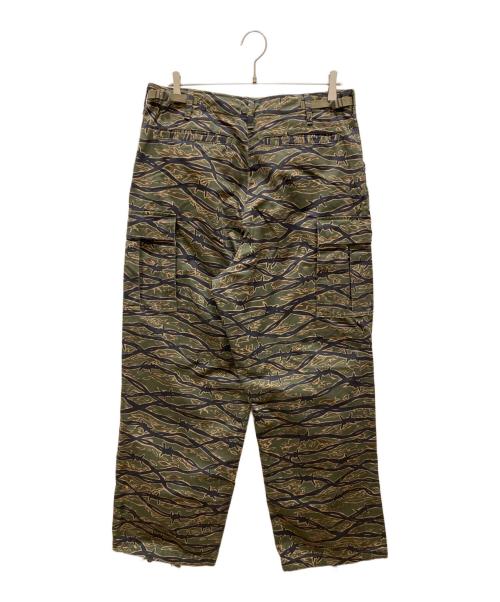 Hysteric Glamour（ヒステリックグラマー）Hysteric Glamour (ヒステリックグラマー) BARBED WIRE CAMO柄 6ポケット カーゴパンツ グリーン サイズ:SIZE Lの古着・服飾アイテム