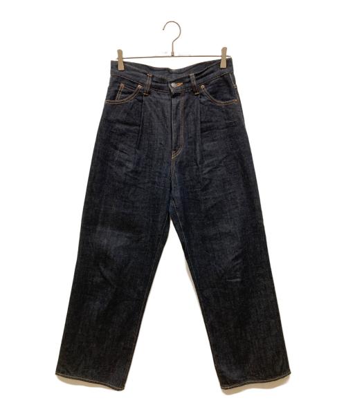 Hysteric Glamour（ヒステリックグラマー）Hysteric Glamour (ヒステリックグラマー) 1タックワイドデニムパンツ インディゴ サイズ:SIZE 28の古着・服飾アイテム