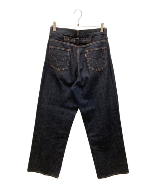 Hysteric Glamour（ヒステリックグラマー）Hysteric Glamour (ヒステリックグラマー) 1タックワイドデニムパンツ インディゴ サイズ:SIZE 28の古着・服飾アイテム