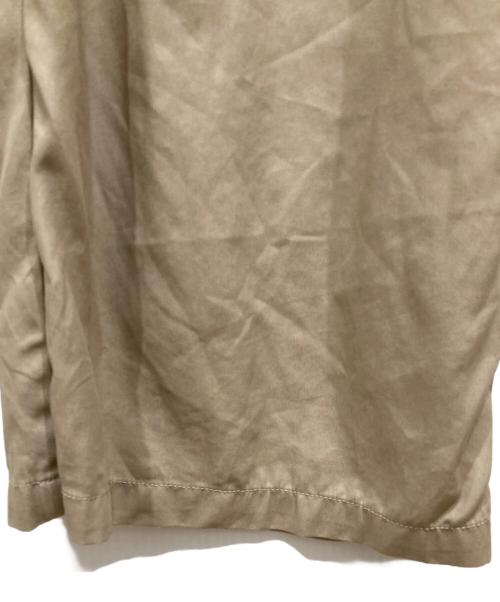 Hysteric Glamour（ヒステリックグラマー）Hysteric Glamour (ヒステリックグラマー) ハイウエストワイドタックパンツ ベージュ サイズ:SIZE Mの古着・服飾アイテム