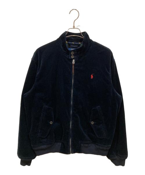 POLO RALPH LAUREN（ポロ・ラルフローレン）POLO RALPH LAUREN (ポロ・ラルフローレン) コーデュロイスイングトップ ネイビー サイズ:SIZE Lの古着・服飾アイテム