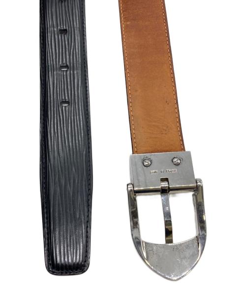 LOUIS VUITTON（ルイ ヴィトン）LOUIS VUITTON (ルイ ヴィトン) サンチュールクラシックベルト ブラックの古着・服飾アイテム