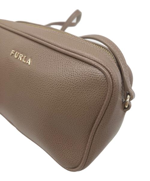 FURLA（フルラ）FURLA (フルラ) Lilliショルダーバッグ ベージュの古着・服飾アイテム