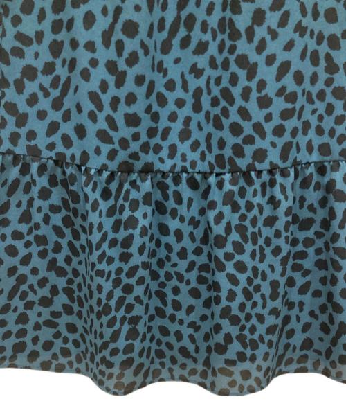 Hysteric Glamour（ヒステリックグラマー）Hysteric Glamour (ヒステリックグラマー) CHEETAH柄キャミソールワンピース ネイビー サイズ:SIZE Freeの古着・服飾アイテム