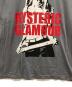 中古・古着 Hysteric Glamour (ヒステリックグラマー) LIGHT MY FIRE オーバーサイズTシャツ グレー サイズ:SIZE Free 未使用品：9000円