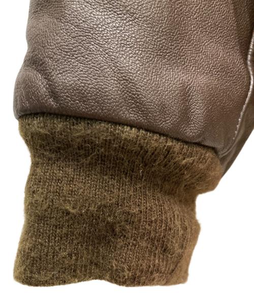 Willis & Geiger（ウィリスアンドガイガー）Willis & Geiger (ウィリスアンドガイガー) A-2レザージャケット ブラウン サイズ:SIZE 38の古着・服飾アイテム