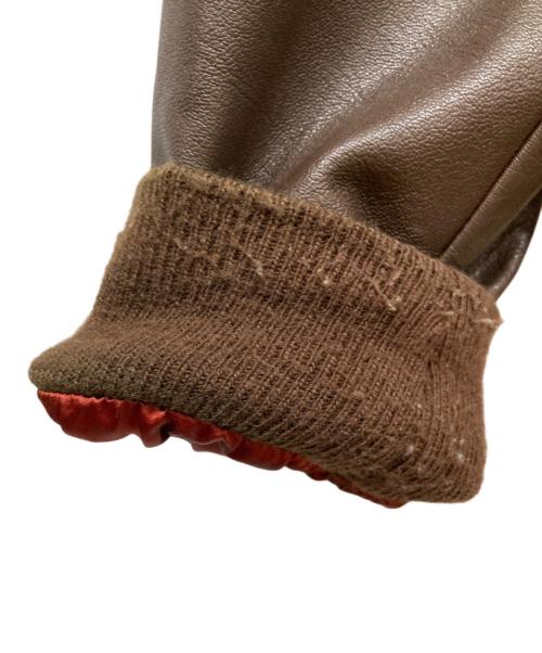 Willis & Geiger（ウィリスアンドガイガー）Willis & Geiger (ウィリスアンドガイガー) A-2レザージャケット ブラウン サイズ:SIZE 38の古着・服飾アイテム