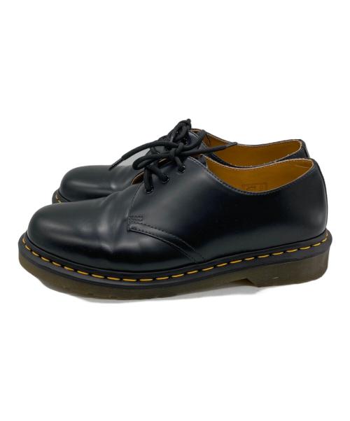 Dr.Martens（ドクターマーチン）Dr.Martens (ドクターマーチン) 3ホールシューズ ブラック サイズ:UK8の古着・服飾アイテム