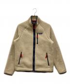 Patagoniaパタゴニア）の古着「レトロパイルジャケット」｜アイボリー