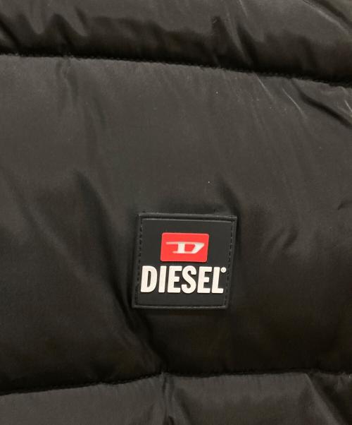 DIESEL（ディーゼル）DIESEL (ディーゼル) ウィンタージャケットベスト ブラック サイズ:-の古着・服飾アイテム