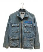 DIESELディーゼル）の古着「M-65 DENIM JACKET」｜インディゴ