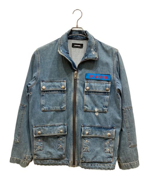 DIESEL（ディーゼル）DIESEL (ディーゼル) M-65 DENIM JACKET インディゴ サイズ:SIZE Sの古着・服飾アイテム
