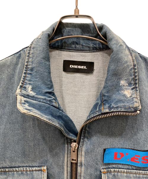 DIESEL（ディーゼル）DIESEL (ディーゼル) M-65 DENIM JACKET インディゴ サイズ:SIZE Sの古着・服飾アイテム