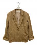 TODAYFULトゥデイフル）の古着「Boyfriend Linen Jacket」｜ブラウン