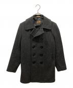 Schottショット）の古着「WOOL PEA COAT」｜グレー