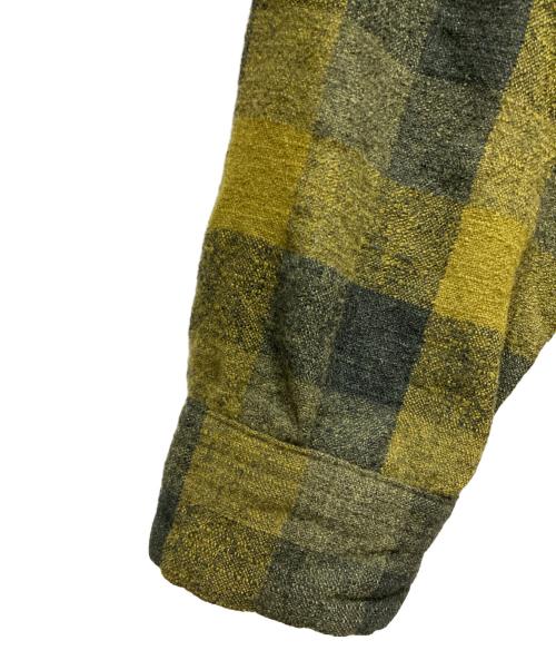 TENDERLOIN（テンダーロイン）TENDERLOIN (テンダーロイン) バッファローチェック ネルシャツ グリーン サイズ:XSの古着・服飾アイテム