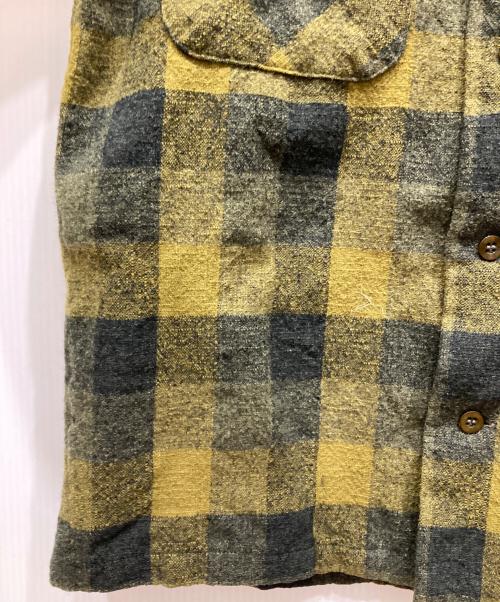 TENDERLOIN（テンダーロイン）TENDERLOIN (テンダーロイン) バッファローチェック ネルシャツ グリーン サイズ:XSの古着・服飾アイテム