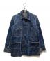 DUBBLE WORKS（ダブルワークス）の古着「デニムカバーオール」｜インディゴ