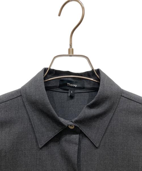 theory（セオリー）theory (セオリー) TRACEABLE WOOL N STRAIGHT SH グレー サイズ:Sの古着・服飾アイテム