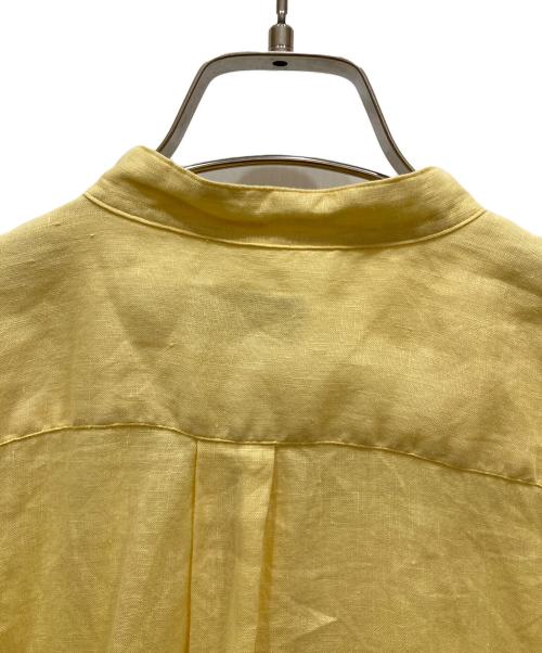 POLO RALPH LAUREN（ポロ・ラルフローレン）POLO RALPH LAUREN (ポロ・ラルフローレン) リネンショートスリーブシャツ イエロー サイズ:SIZE 2の古着・服飾アイテム