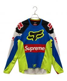 SUPREME×FOX（シュプリーム×フォックス）の古着「Racing Moto Jersey Top」｜ブルー