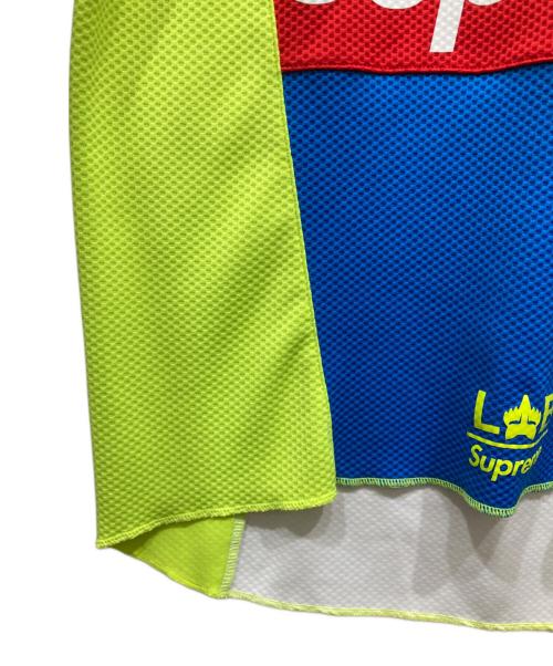 SUPREME（シュプリーム）Supreme (シュプリーム) FOX (フォックス) Racing Moto Jersey Top ブルー サイズ:Sの古着・服飾アイテム