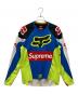 Supreme（シュプリーム）の古着「Racing Moto Jersey Top」｜ブルー