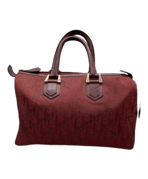 Christian Dior（クリスチャン ディオール）Christian Dior (クリスチャン ディオール) ハンドバッグ レッドの古着・服飾アイテム