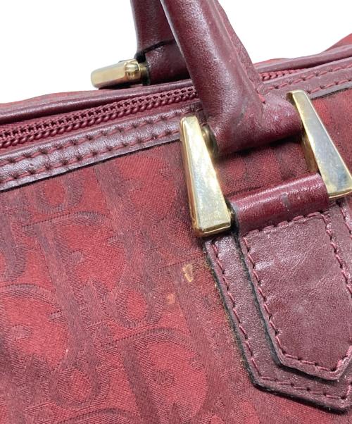 Christian Dior（クリスチャン ディオール）Christian Dior (クリスチャン ディオール) ハンドバッグ レッドの古着・服飾アイテム