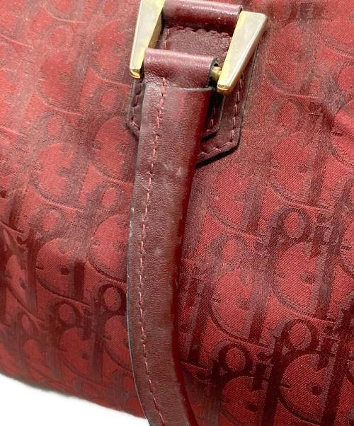 Christian Dior（クリスチャン ディオール）Christian Dior (クリスチャン ディオール) ハンドバッグ レッドの古着・服飾アイテム