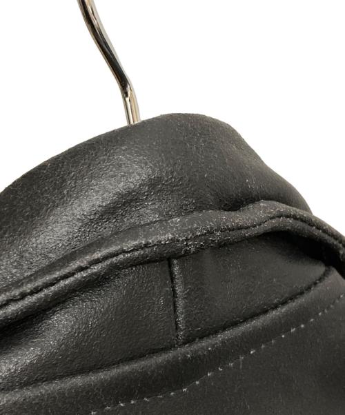 DOG FIGHT（ドッグファイト）DOG FIGHT (ドッグファイト) 30s STYLE Dポケットアビエイター・ライダースジャケット ブラック サイズ:Sの古着・服飾アイテム