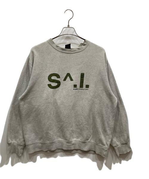 stussy（ステューシー）stussy (ステューシー) オールドスウェット グレー サイズ:Ⅿの古着・服飾アイテム