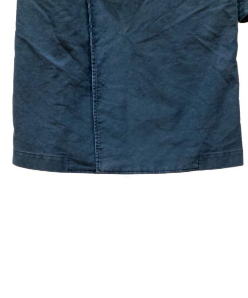 BLUE BLUE（ブルーブルー）BLUE BLUE (ブルーブルー) ジャーマンクロスモーターサイクルコート ネイビー サイズ:SIZE 3の古着・服飾アイテム