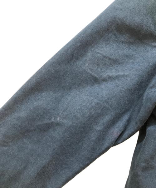 BLUE BLUE（ブルーブルー）BLUE BLUE (ブルーブルー) ジャーマンクロスモーターサイクルコート ネイビー サイズ:SIZE 3の古着・服飾アイテム