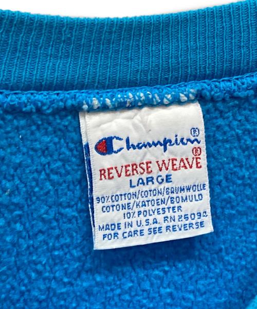 Champion REVERSE WEAVE（チャンピオン リバース ウィーブ）Champion REVERSE WEAVE (チャンピオン リバース ウィーブ) リバースウィーブスウェット スカイブルー サイズ:Ⅼの古着・服飾アイテム