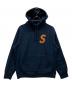 Supreme（シュプリーム）の古着「s logo hooded sweatshirt」｜ネイビー